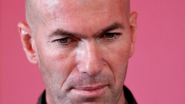 Real Madrid manager Zinedine Zidane. 
